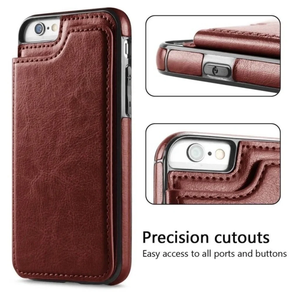 iPhone 6 Kickstand Case in Brown